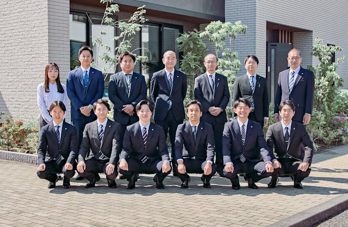 日本ハウスHD　千葉支店の集合写真