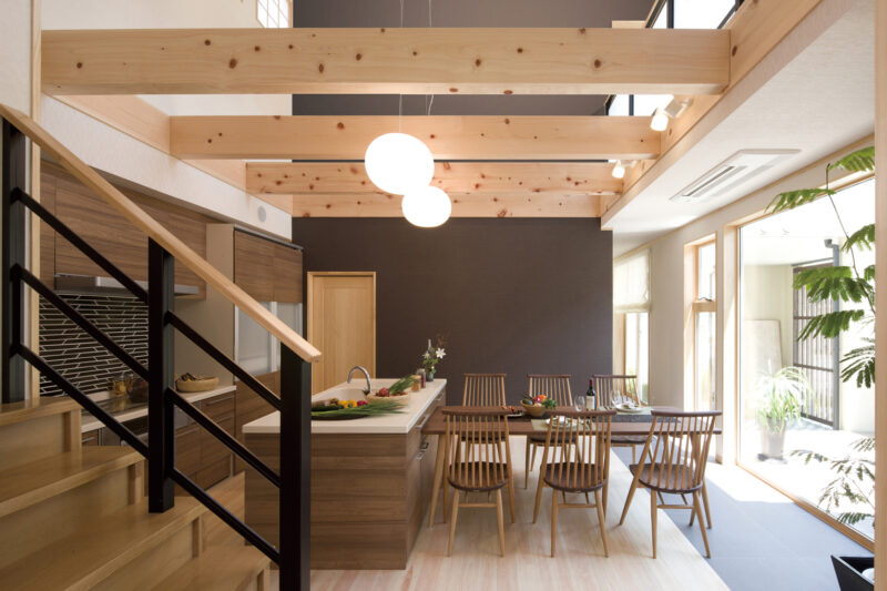 日本ハウスHDの檜の木造住宅