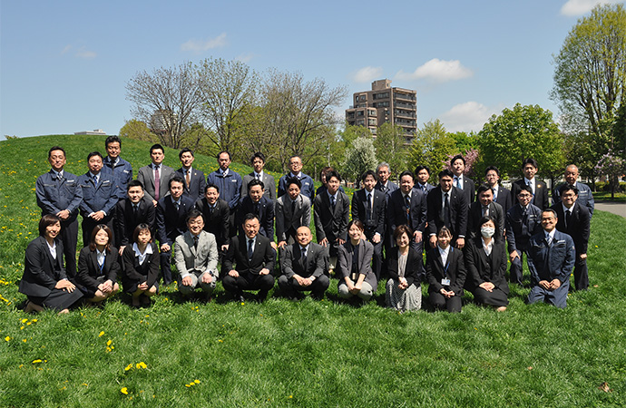 日本ハウスHD　札幌支店の集合写真